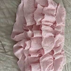 SHEIN Pink Ruffled Skort